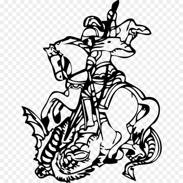 Георгий Победоносец вектор