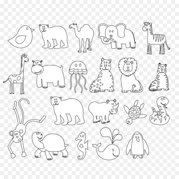 Животные контур