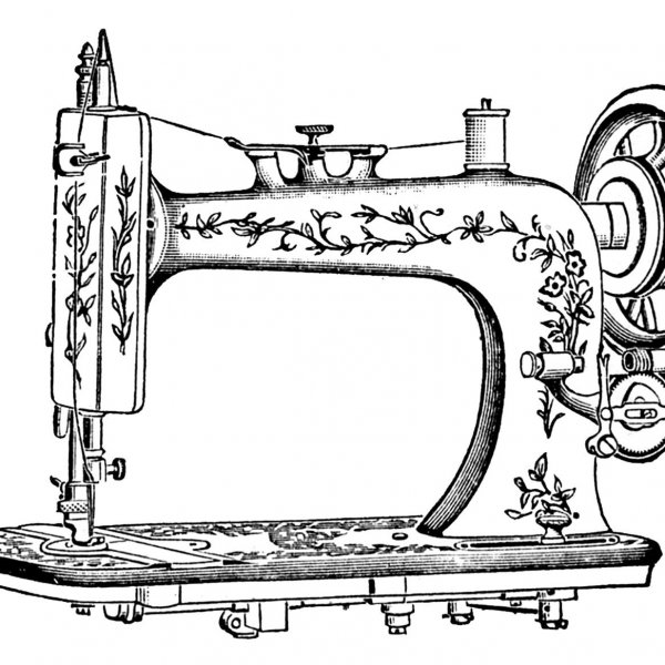 Винтажная швейная машинка