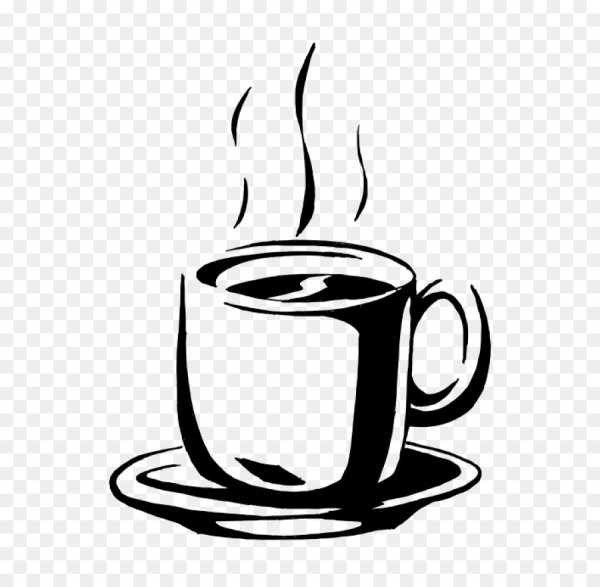 Нарисованный кофе