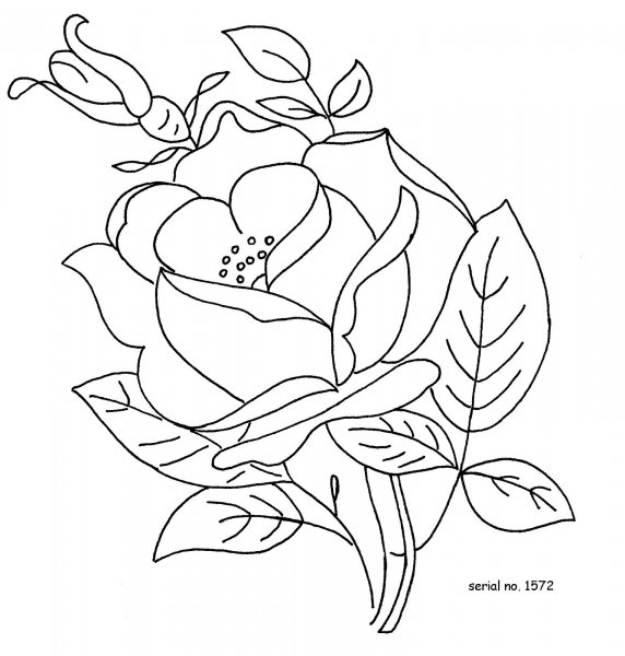 Трафареты для вышивки на ткани гладью