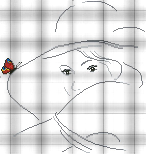 Контур для вышивки