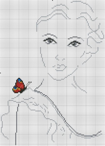 Простые схемы для вышивания