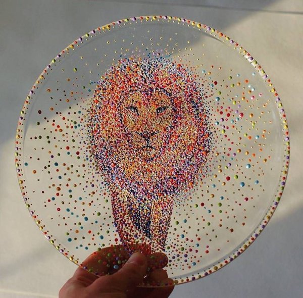 Пуантилизм Мандала