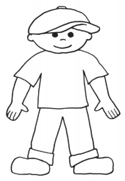 I'M A boy раскраска