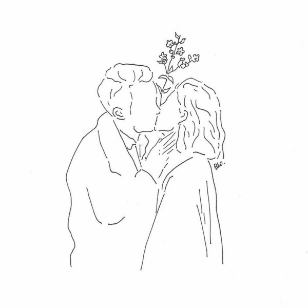 Рисунки влюбленных