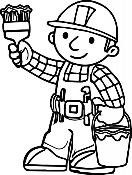 Раскраски профессии