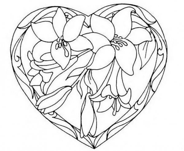 Витраж трафарет