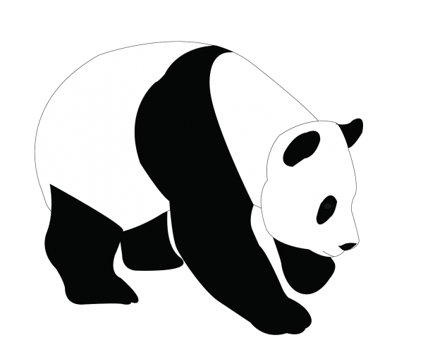 Панда контур