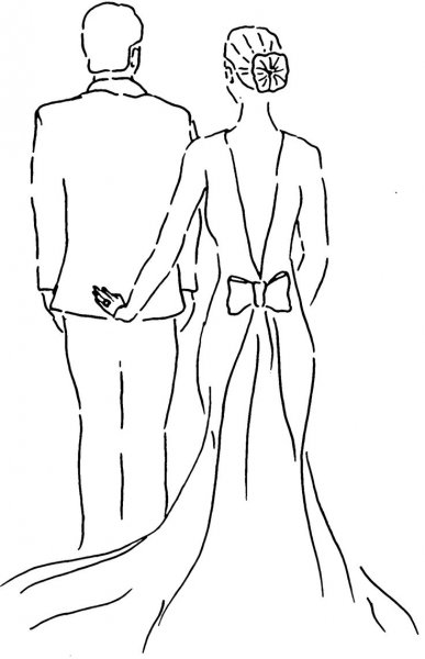 Свадебный контур