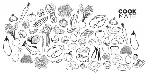 Векторные изображения продукты