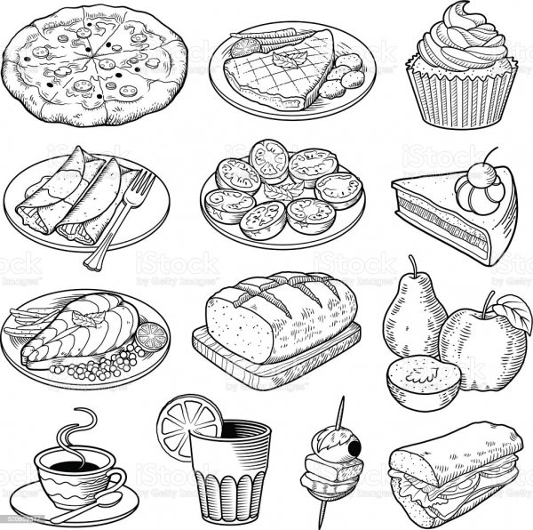 Графическая еда