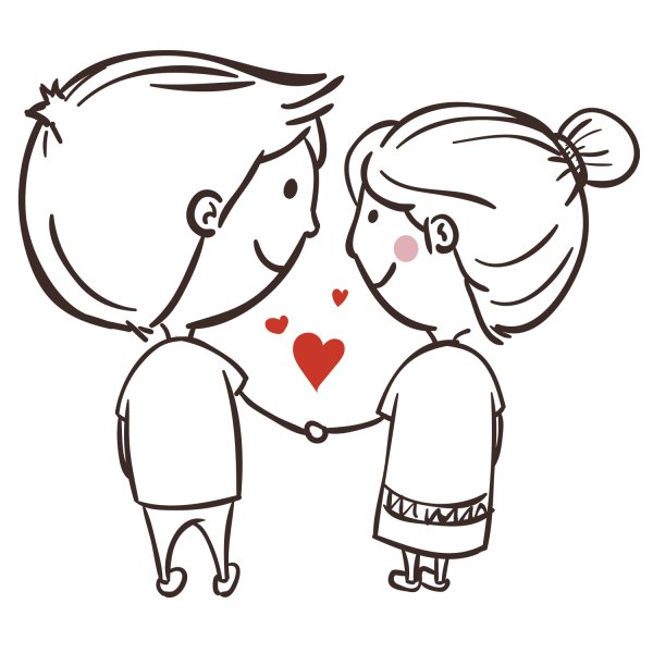 Рисунки влюбленных