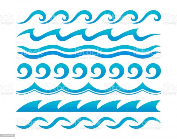 Изображение воды орнамент