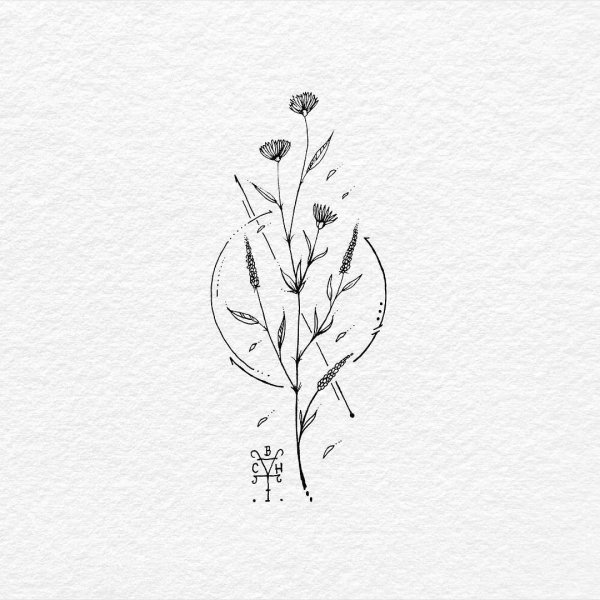 Тату эскизы Минимализм