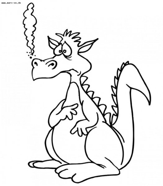 Рисунок дракончика