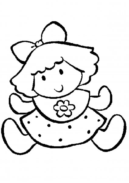 Мишка трафарет