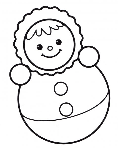 Раскраска мишка