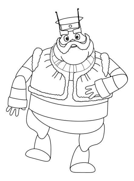 Лунтик раскраска для детей