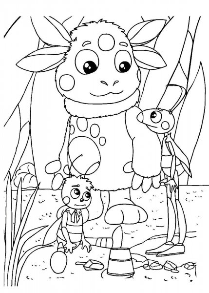 Герои Лунтика Вупсень