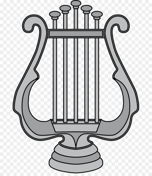 Лира музыкальный инструмент Графика