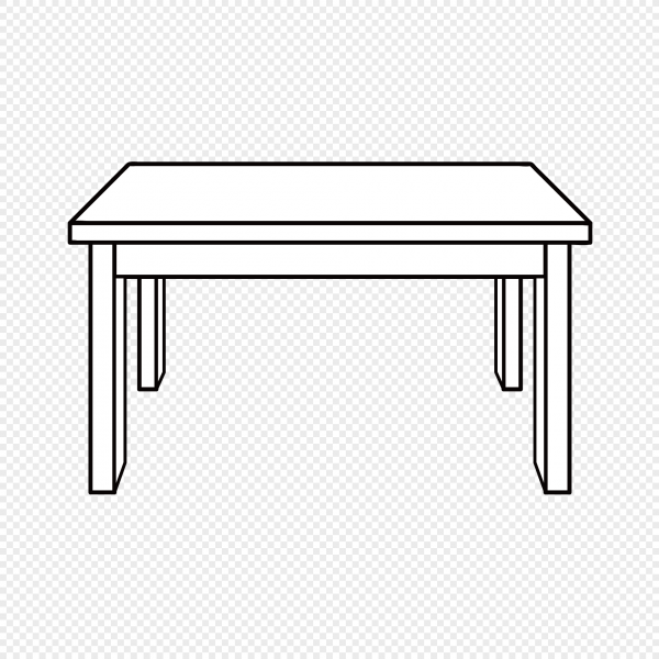 Стол белый шаблон