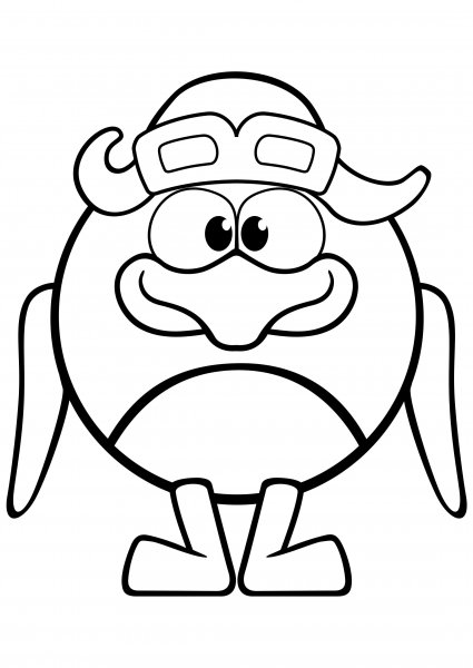 Раскраски Смешарики