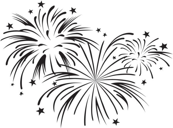 Фейерверк карандашом