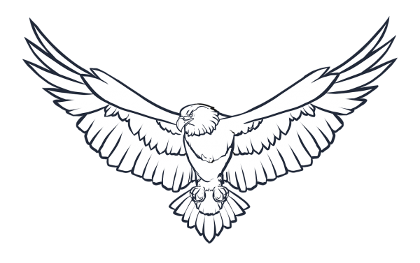 Орел контур