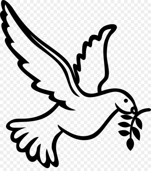 Голубь векторное изображение