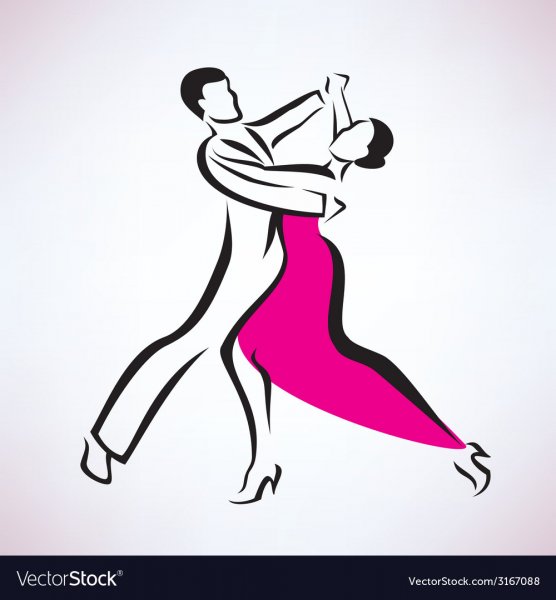 Нарисовать вальс с парой