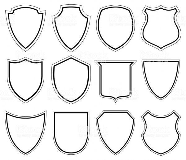 Щит трафарет