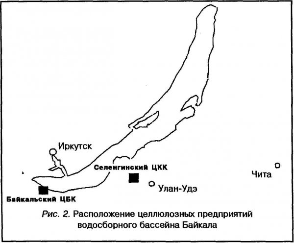 Озеро Байкал схема на карте