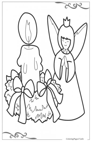 Раскраска Рождество Христово для детей