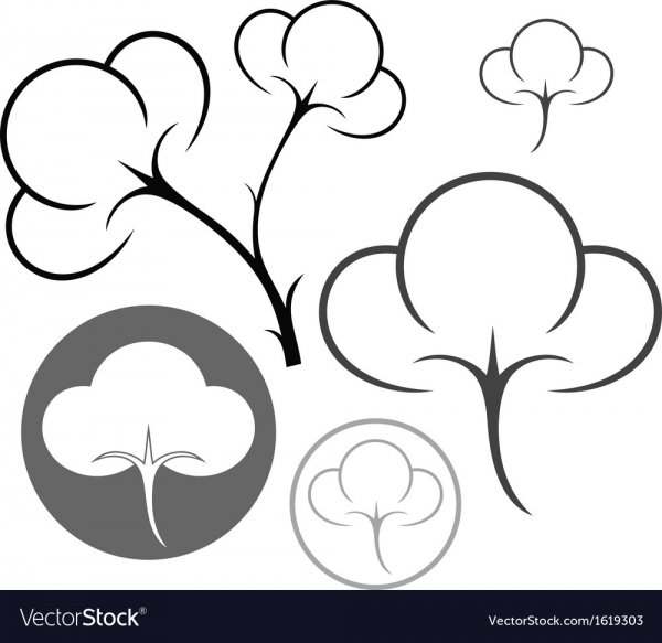 Хлопок контур