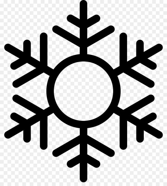 Снежинка раскраска