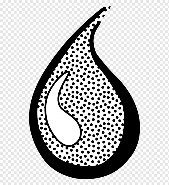 Раскраска капелька воды для детей