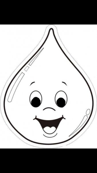 Контур капли