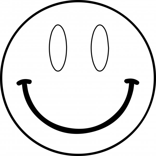 Смайлики раскраска