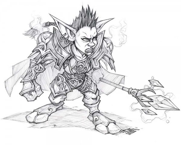 Варкрафт для рисования