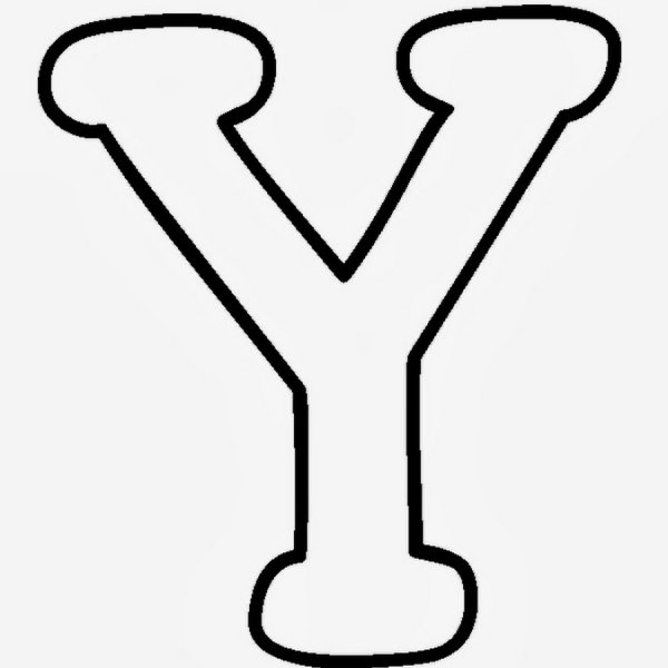 Макет буквы y