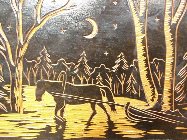 Контурная резьба