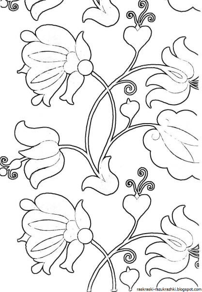 Петриковская роспись трафареты для росписи