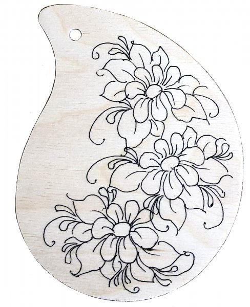 Народные промыслы Городец разделочная доска Городецкая роспись