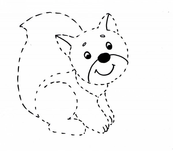 Рисование по точкам для малышей