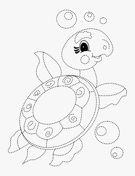 Обводка для дошкольников