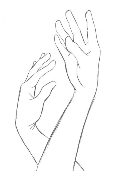 Рука контур