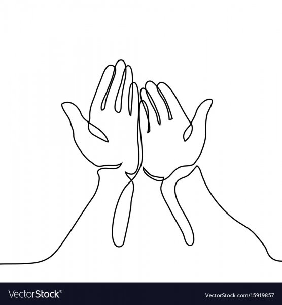 Ладонь рисунок