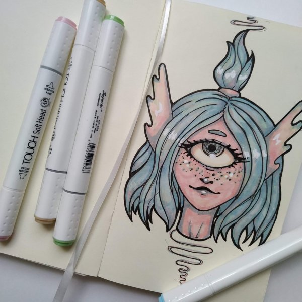 Идеи для скетчбука Флом