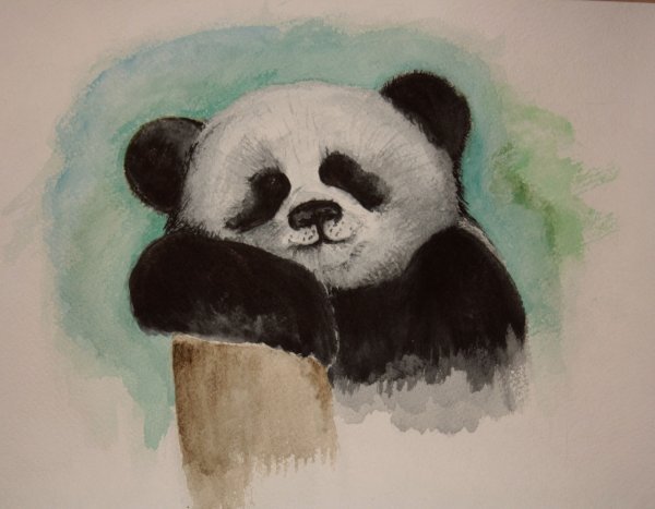 Рисунки красками легкие